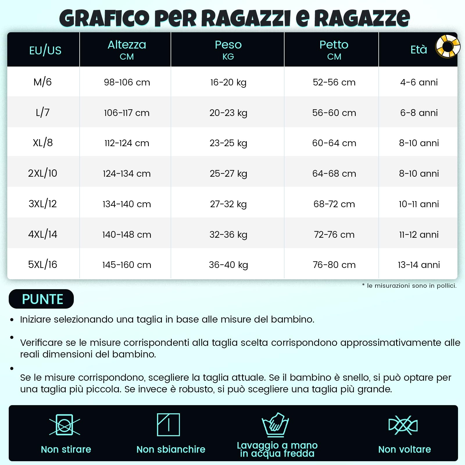 Muta in neoprene per bambini – 2,5 mm SCR, tuta corta sicura con protezione UV, cerniera anteriore obliqua, mantiene gli adolescenti caldi in acqua fredda