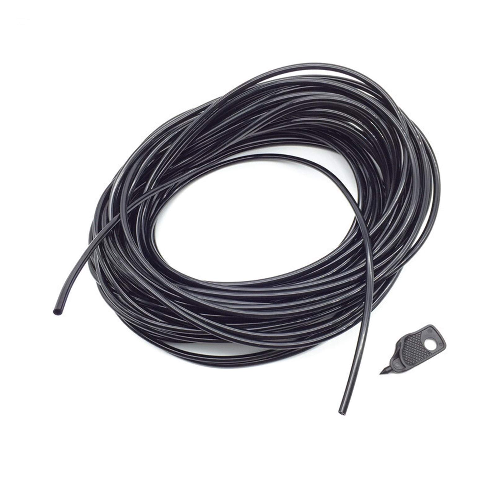 Tuyau d'arrosage Jardinage d'arrosage Tuyau d'irrigation Tuyau 3/5 mm irrigation goutte à goutte Tuyau for irrigation goutte à goutte flèche de 10 m 20 m et 40 m Cadeau Puncher ( Color : Black , Size