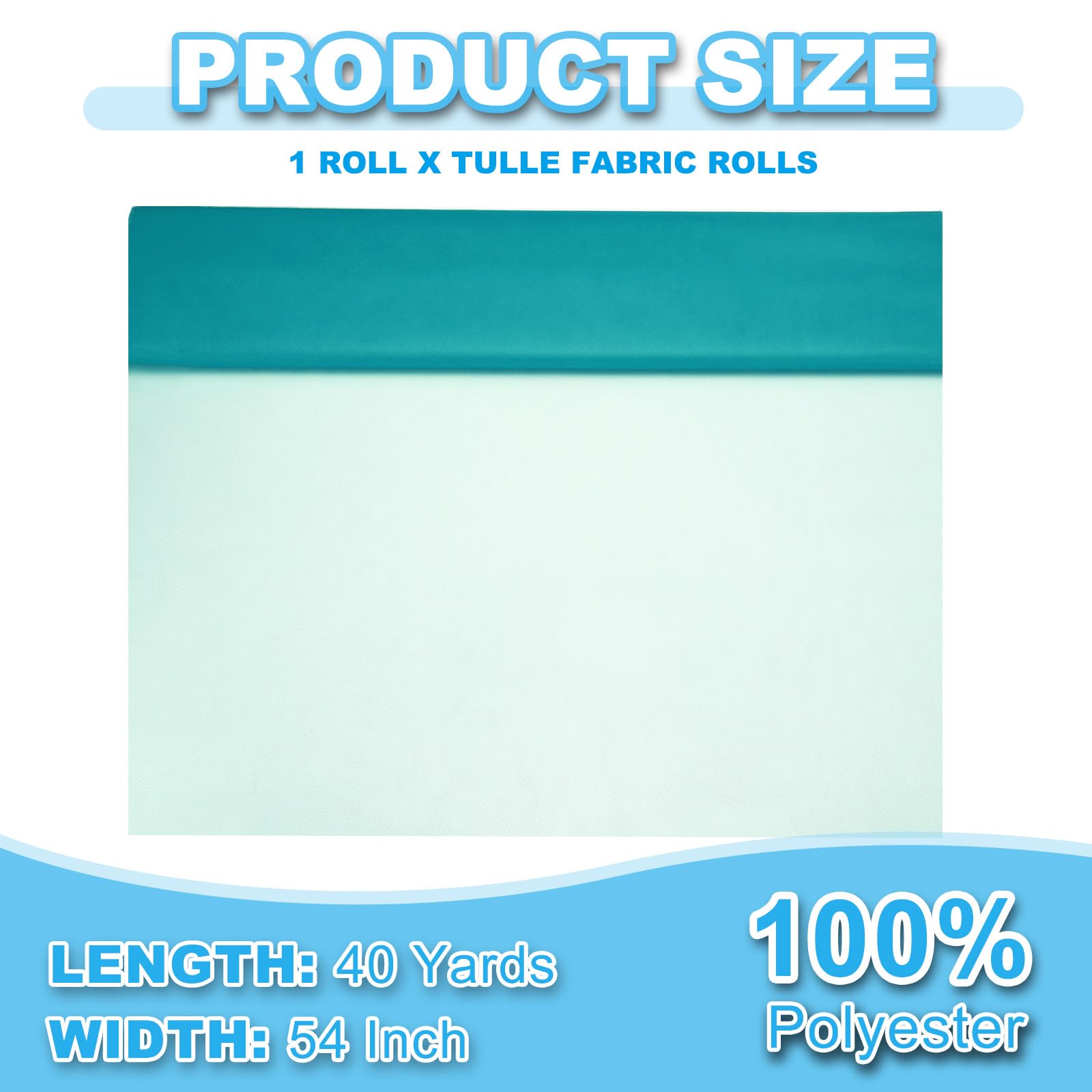 PATIKIL Tulle Fabric Rolls - Image 2