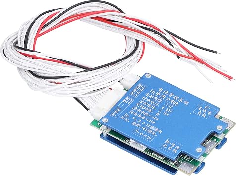 16S 48V 40A Battery Protection Board, Same Port Low Energy Consumption BMS PCB Board with Balance Charging, Highly Precise Safety Protection Board