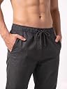MOUNTAIN COLOURS Men's Track Pants | Dark Grey | Size XXL | 100% Cotton| Regular Fit gallery image