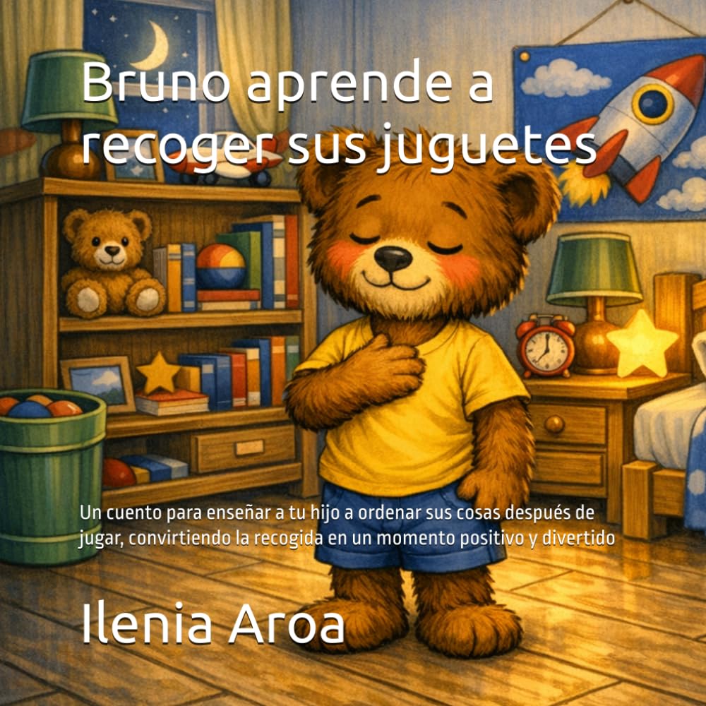 Bruno aprende a recoger sus juguetes: Un cuento para enseñar a tu hijo a ordenar sus cosas después de jugar, convirtiendo la recogida en un momento positivo y divertido