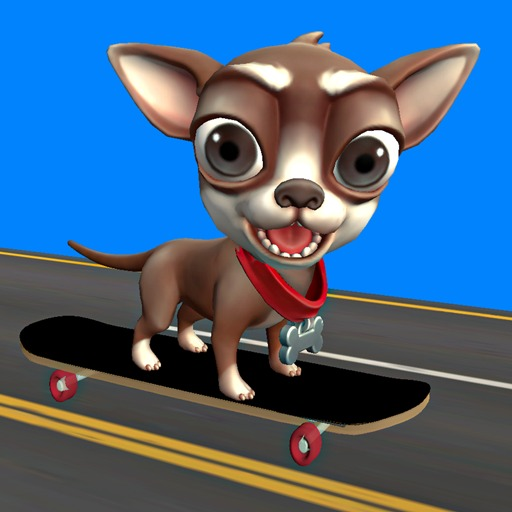 Super Dog Race Rush Skateboarding Dog game App on Amazon Appstore