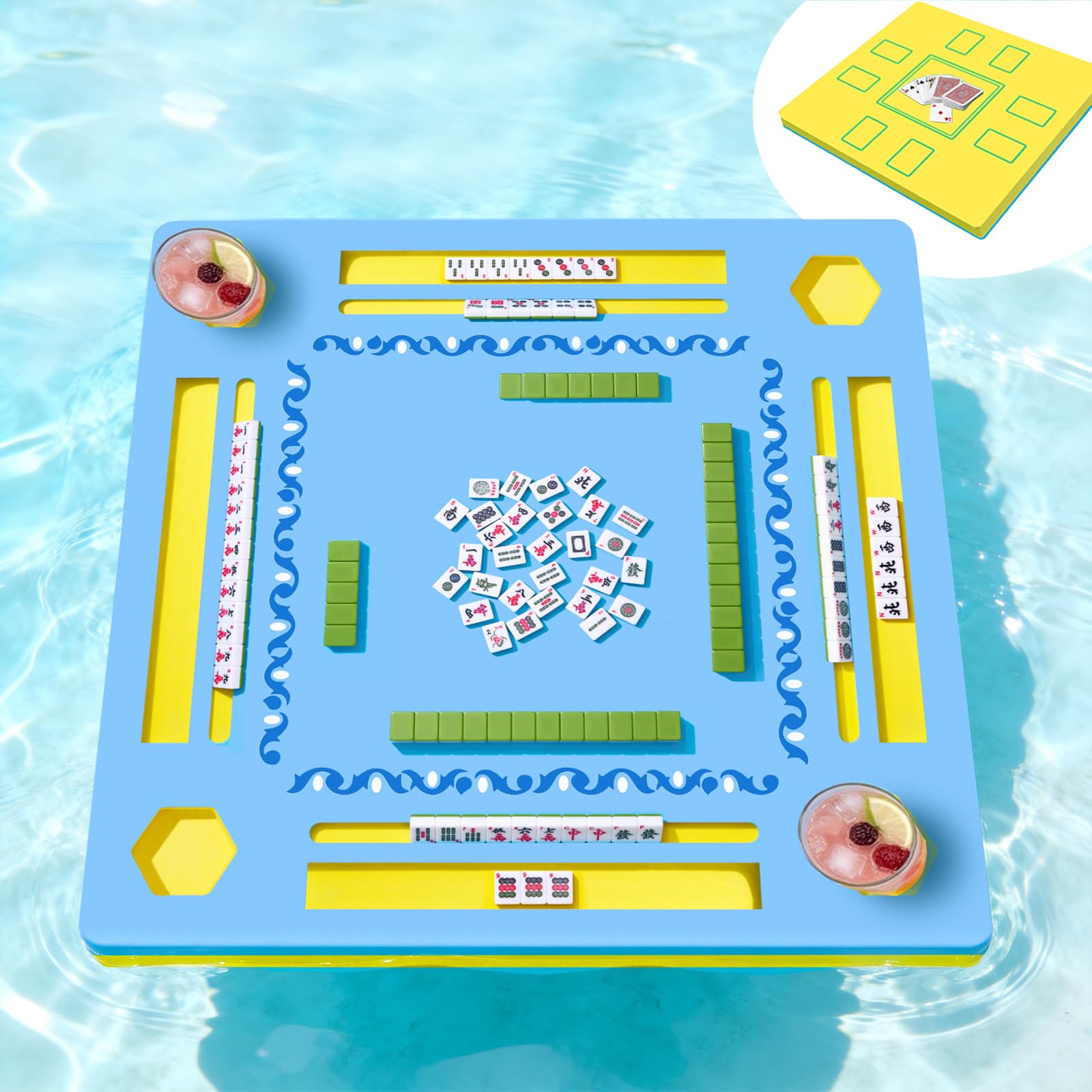 50% OFF Abrispl Floating Mahjong Table