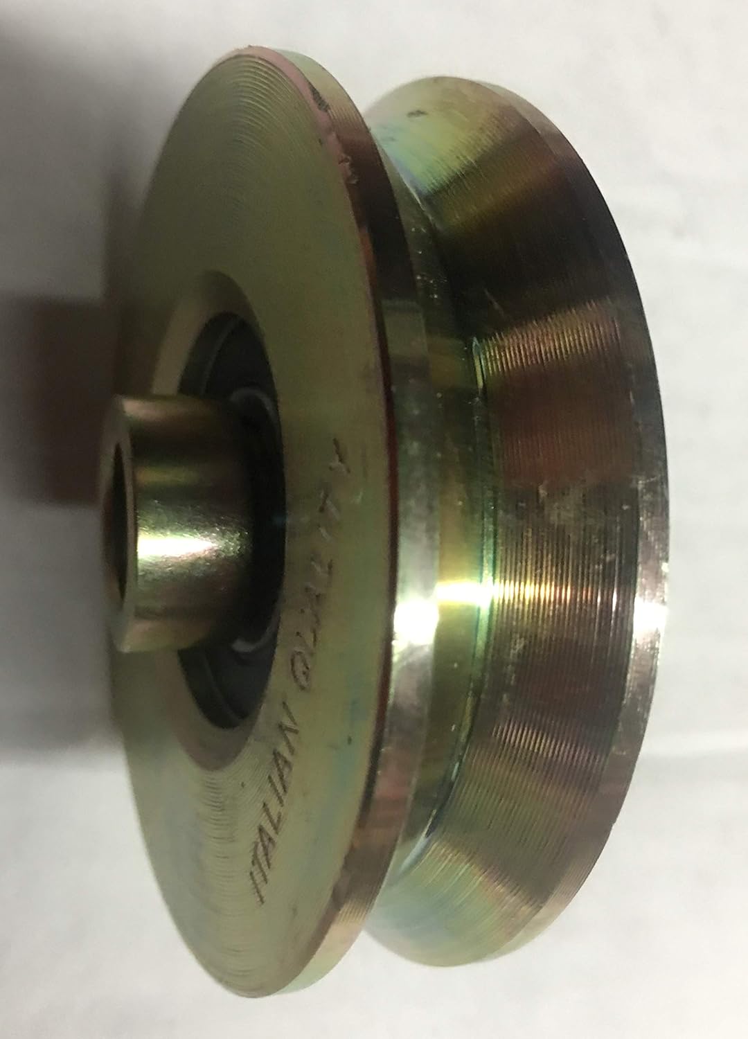 3" Single Bearing V Groove Wheel (NO Bracket) for Gates Inverted V Track Wheel for Sliding,Rolling,Slide, Driveway Gates