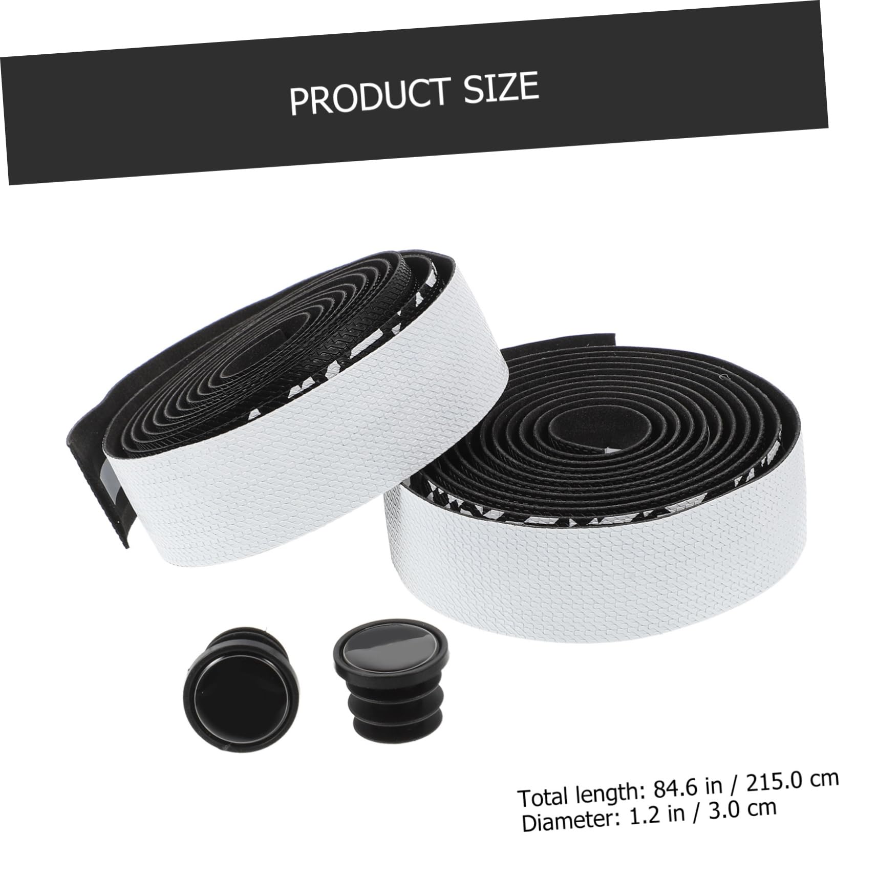 BCOATH 1Set Bike Handlebar Tape Comfortable Non Slip Gradient Color Wraps for Road and Bikes Easy Installation Durable Material Reduces Shock and Hand Fatigue