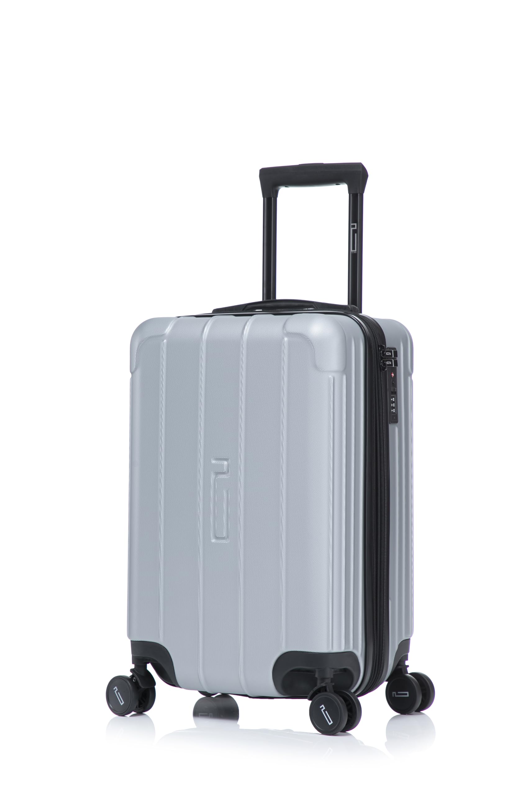CELIMS - Set di 3 Valigie | Valigia Cabina + Media + Grande | Lucchetto TSA | ABS ultra-resistente | Ruote 360° | Grigio