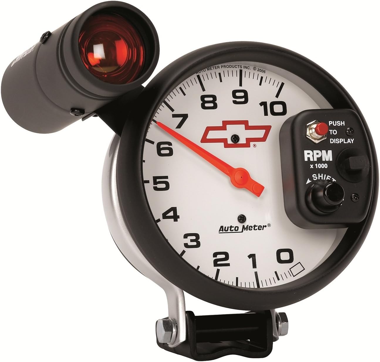 Auto Meter 5899-00406 GM Performance Parts Red 5" 10000 RPM Shift-Lite Tachometer Gauge