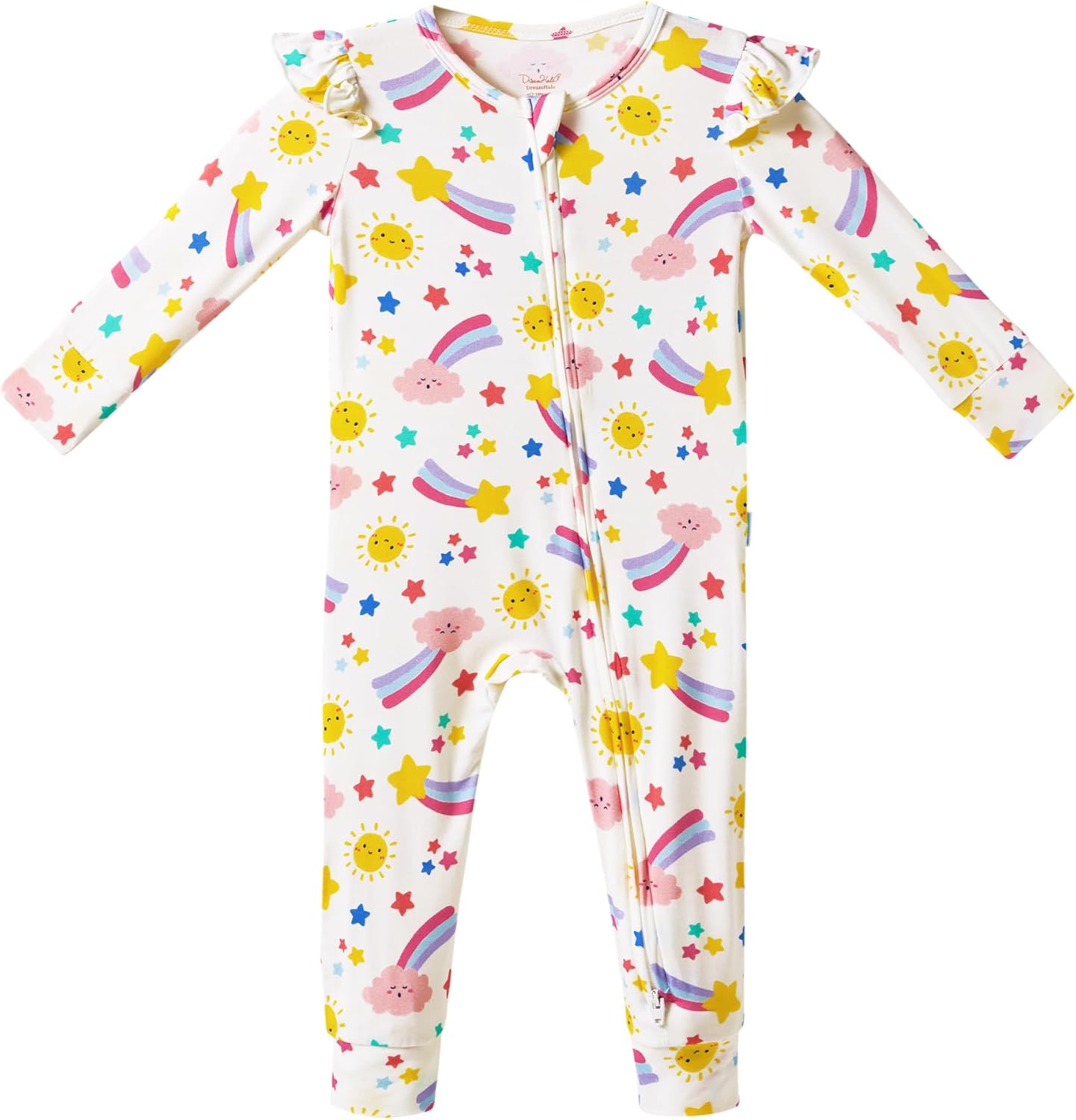 Baby Girl Romper Toddler Infant Girls Long Sleeve Pants Jumpsuit One Piece Soft Comfy Outfit Bamboo Viscose