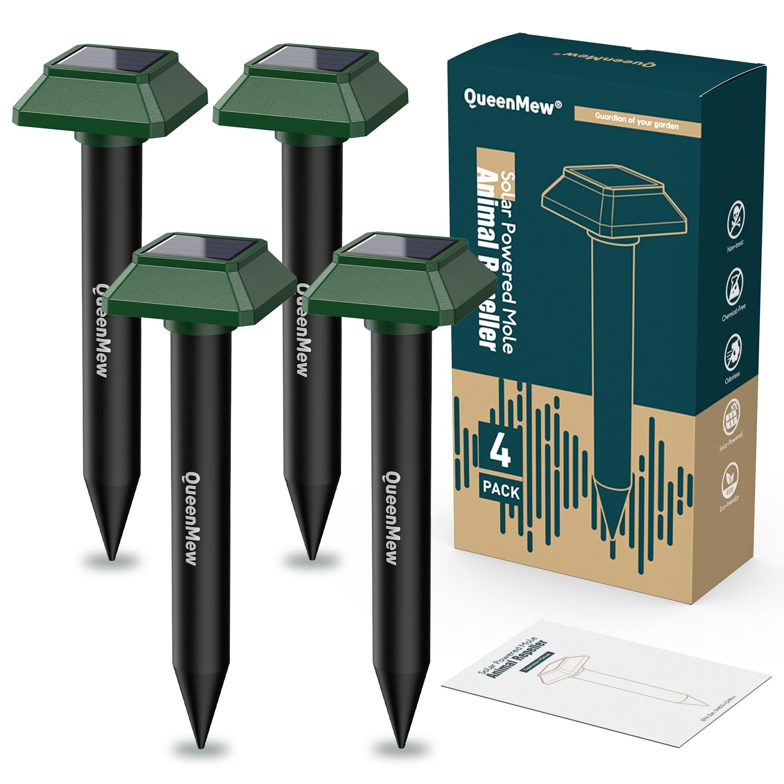 Repelente de Gatos,4 Pick disuasión Solar ultrasónico,3600spt Ultrasónico Ahuyentador de Perros,IPX66 Ahuyentador Gatos,Repelente Ultrasónico para Ratones Cucarachas antiplagas enchufables para jardín