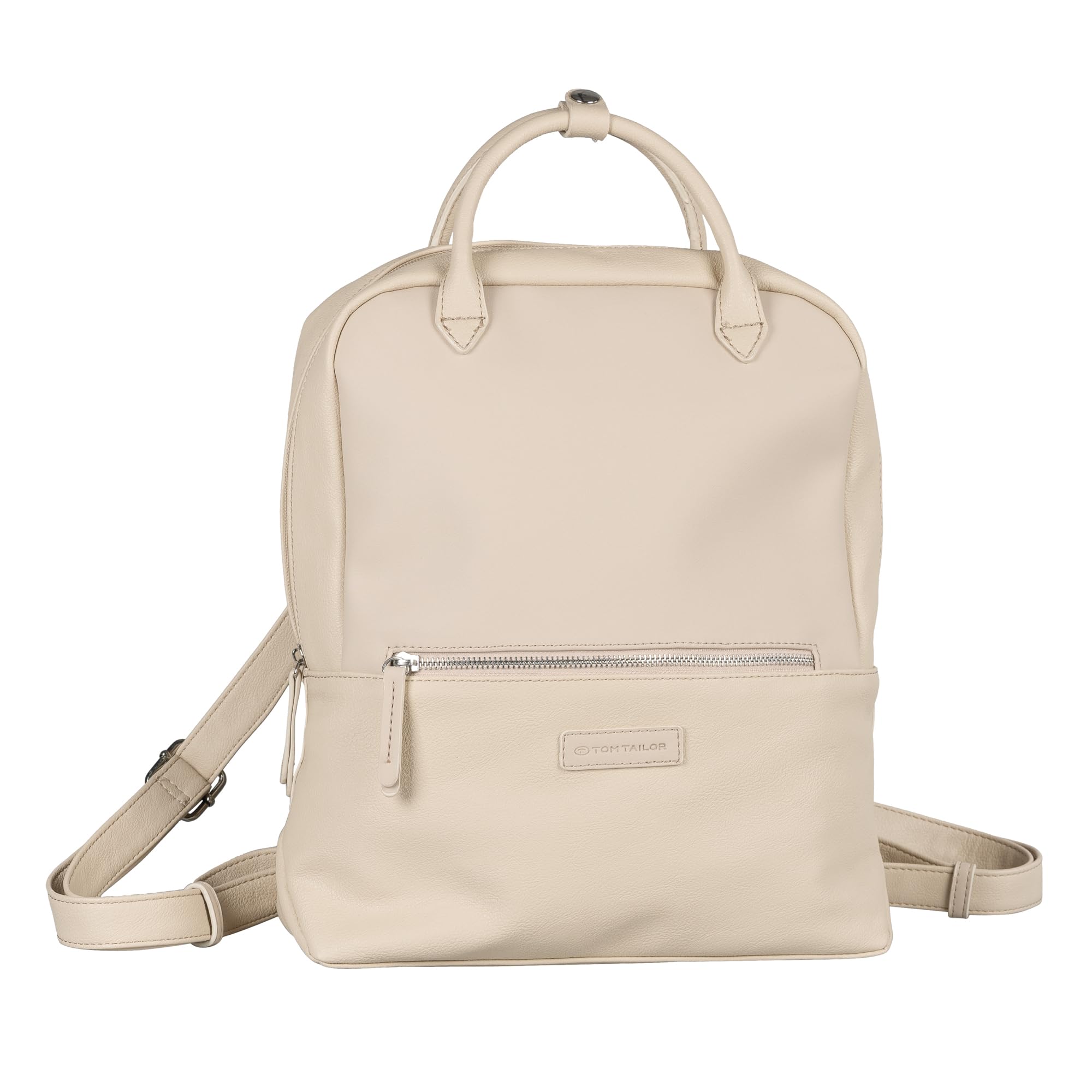 TOM TAILOR Women's Casual Backpack Beige, beige, Large
