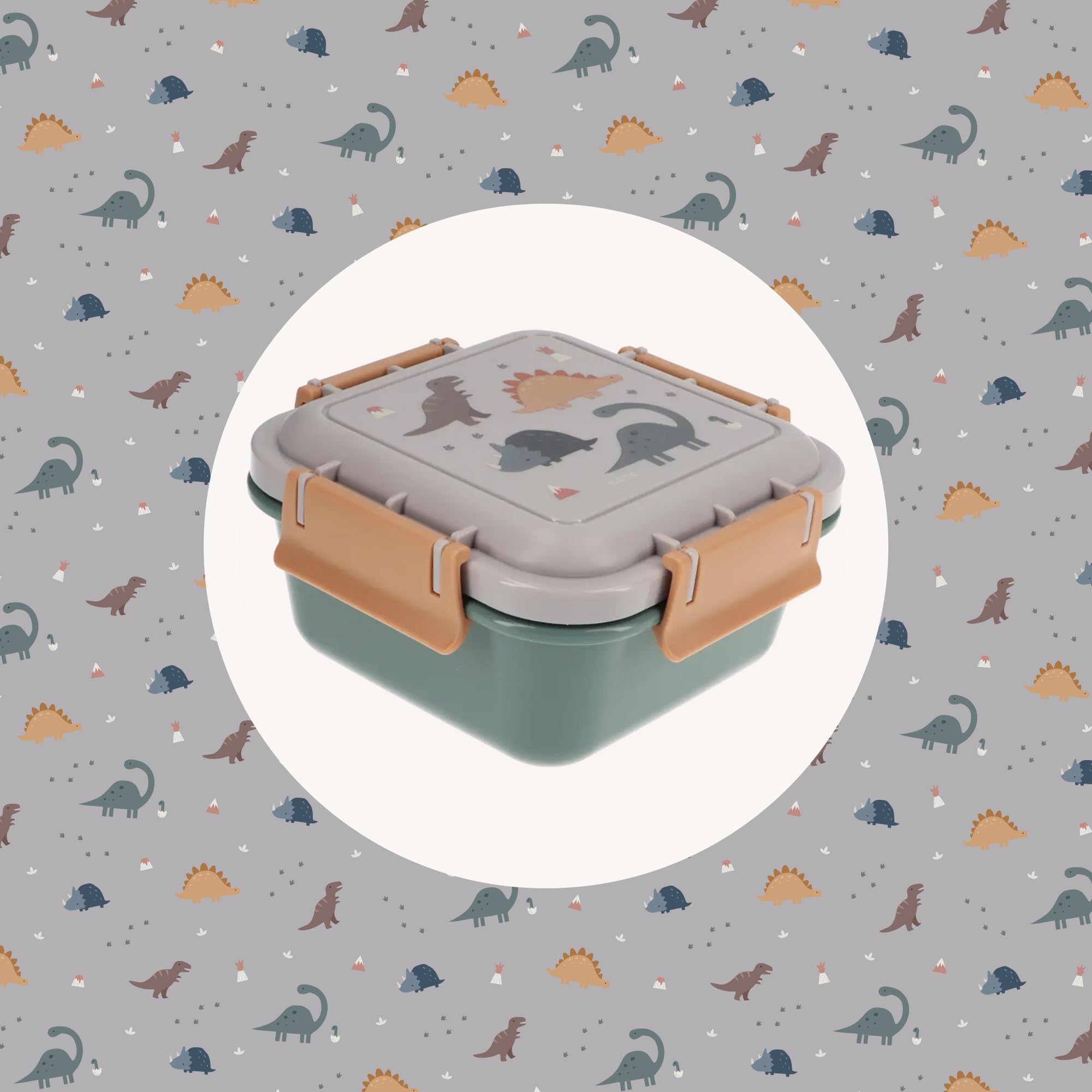 Boîte à Déjeuner Enfant Tutete 780 Ml - Hermétique, Micro-ondes Et Lave-vaisselle - Sans BPA - Design Dinos World - 8