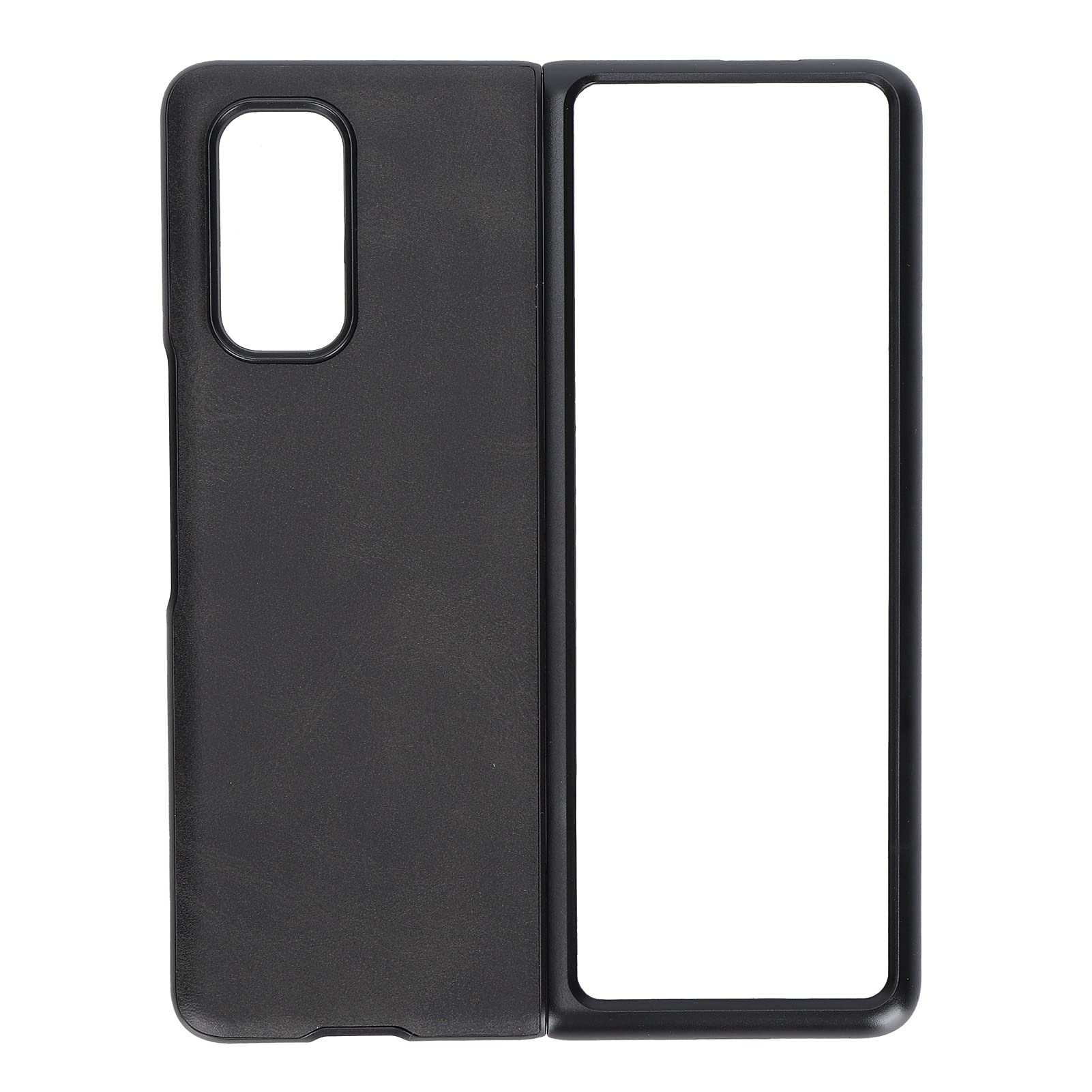 SIXRUN Leather Smartphone Case for MIX FOLD, ABS (BLACK)