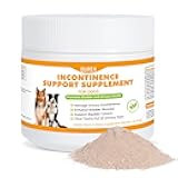 Dog Incontinence Support, Powerful Herbal Blend for Dog Bladder Control, Bladder Health, Manages Urinary Leaks, Human-Grade Ingredients Dog Incontinence Products, Marshmallow, Astragalus, Licorice