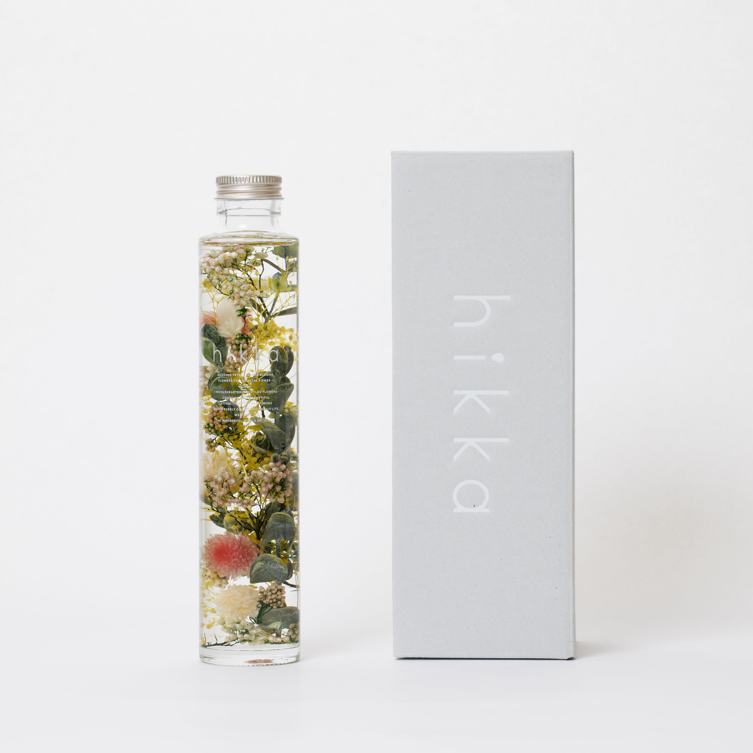 ハーバリウム hikka (ヒッカ) ブラック リフレクソロジー 癒し ハーバリウム hikka (ヒッカ) ブラック リフレクソロジー 癒し