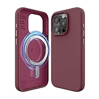 elago Cover Magnetica in Silicone Compatibile con iPhone 15 Pro Custodia