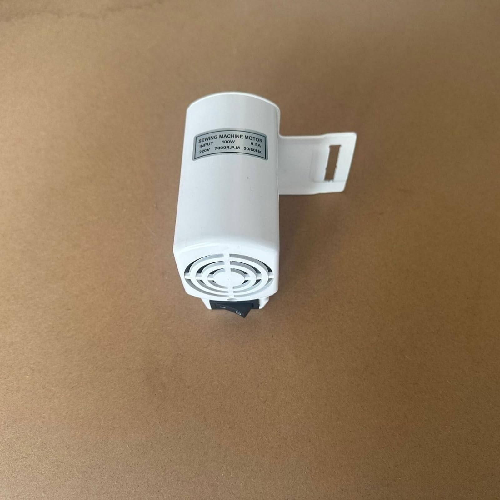 Motore per macchina da cucire elettrica resistente, 220 V, 100 W, 0,5 A, 7000 giri/min, ricambio per progetti di sartoria professionale, motore per macchine da cucire pesanti