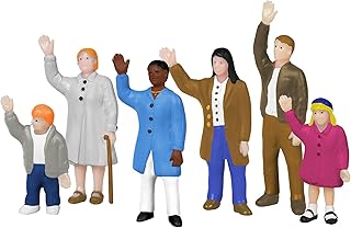 HO Gauge People Waving Figures 6pk