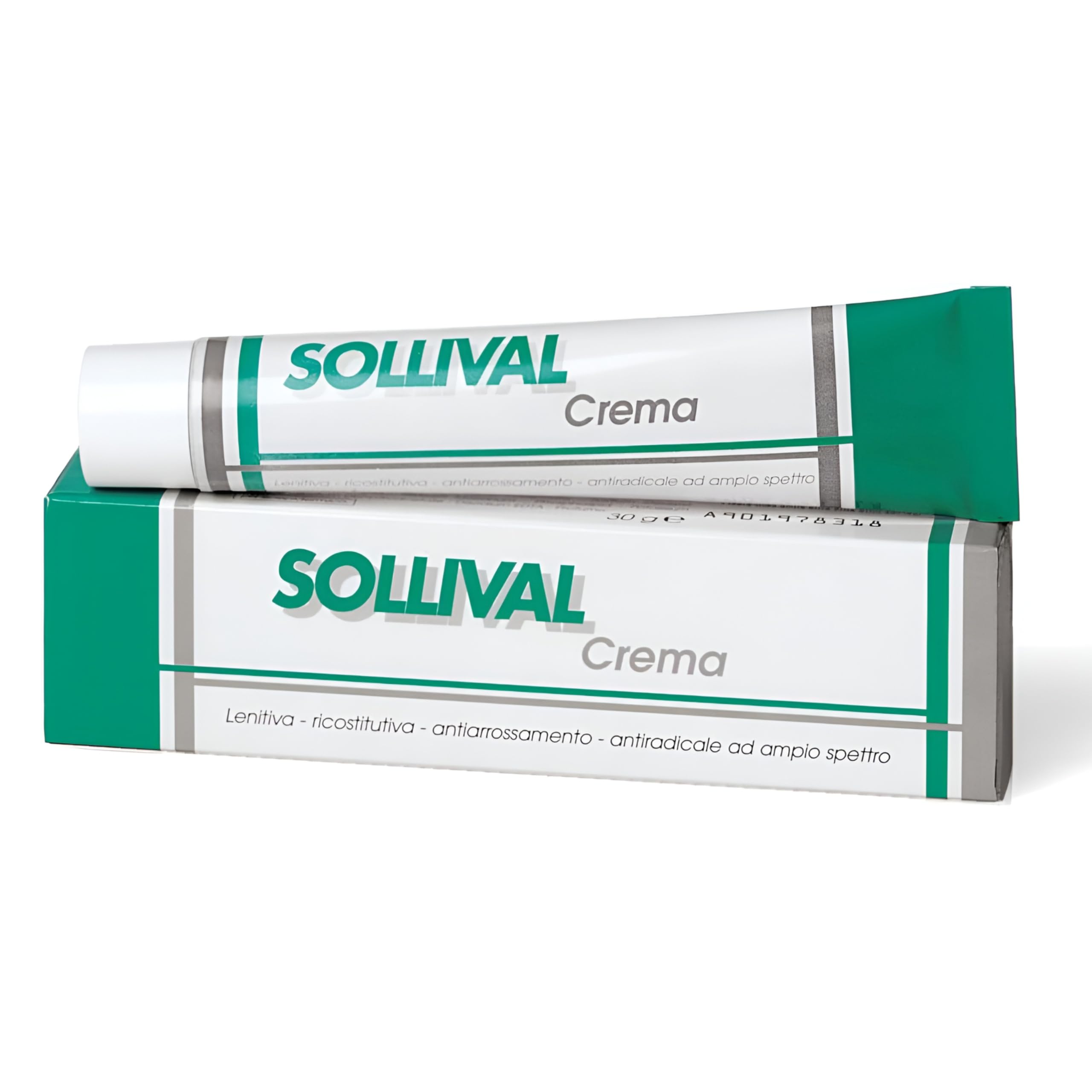 SOLLIVAL Crema Ristrutturante e Lenitiva Post-Radioterapia 50g con Beta-Glucano e Silimarina per Eritemi e Irritazioni Croniche