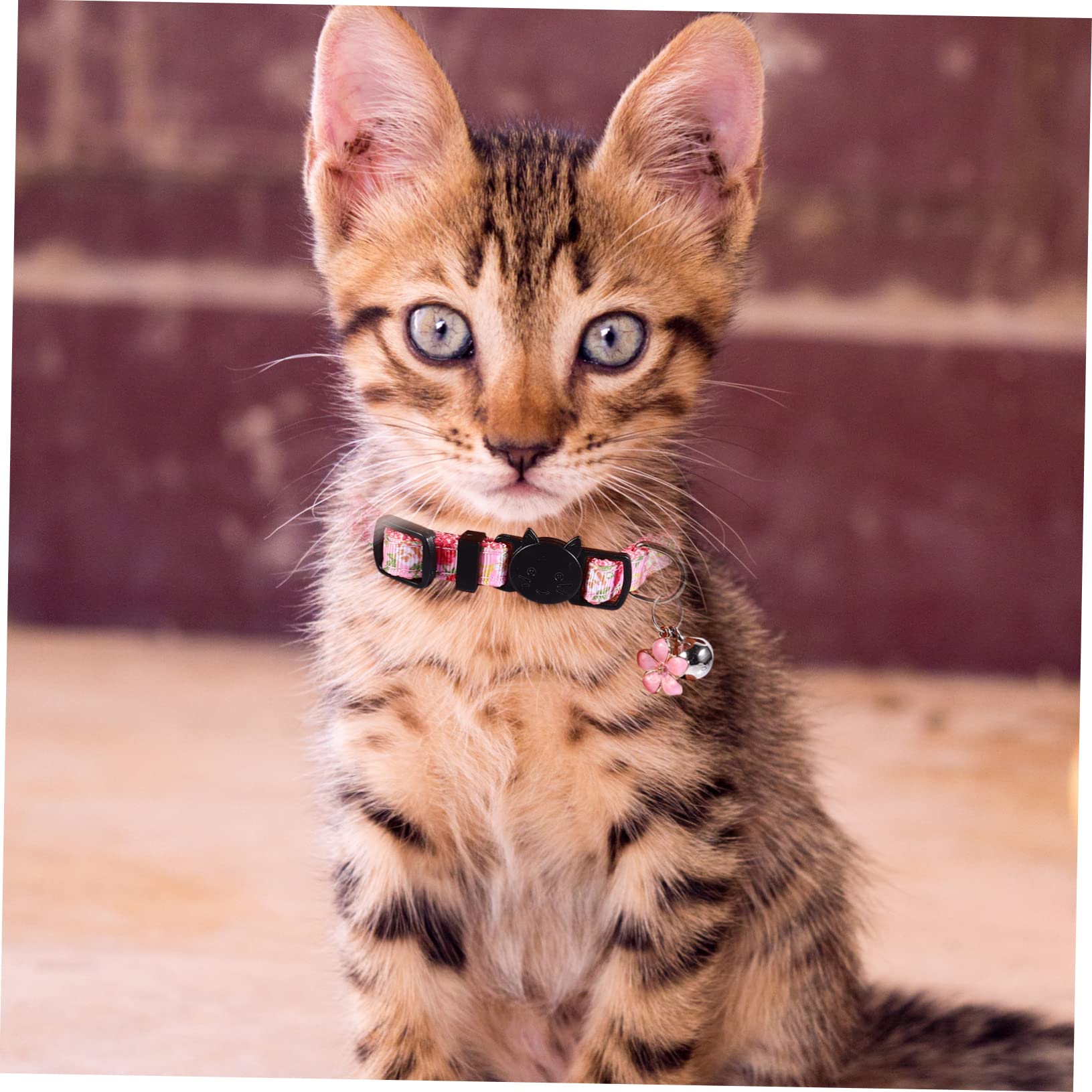 POPETPOP 12stücke Verstellbares Katzenhalsband Mit Buntem Blumenmuster Sicherheitskragen Für Kätzchen Atmungsaktive Und Bequeme Halskette Für Haustiere Für Stylische Auftritte
