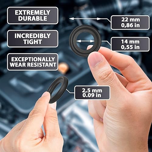 Vista 59 de Kit de juntas de servicio de arandela de trituración de tapón de drenaje de caja de transferencia y diferencial, repuesto para Toyota/Lexus