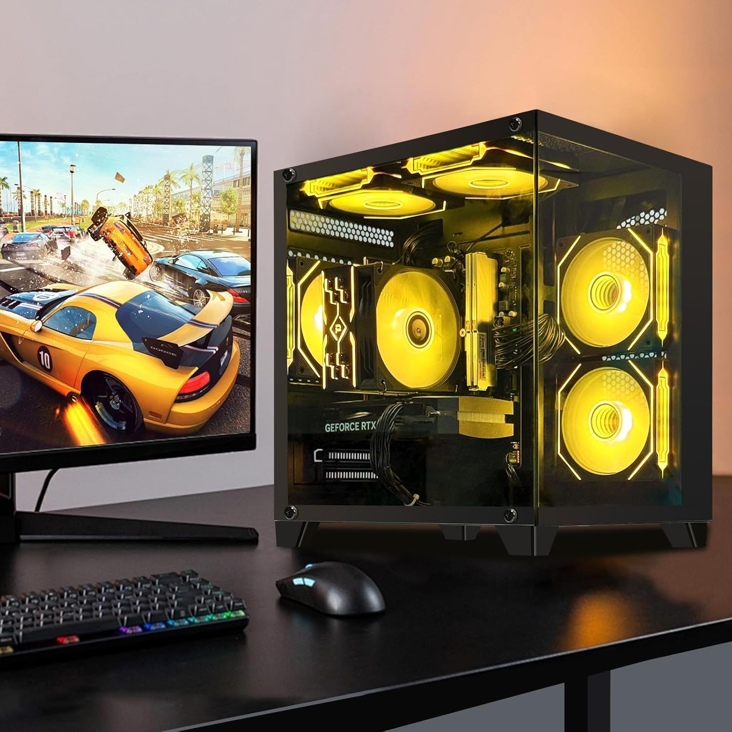 Amazon.com: AEXPXO Gaming PC AMD Ryzen 7 5700X, RTX 5060 8GB GDDR7
