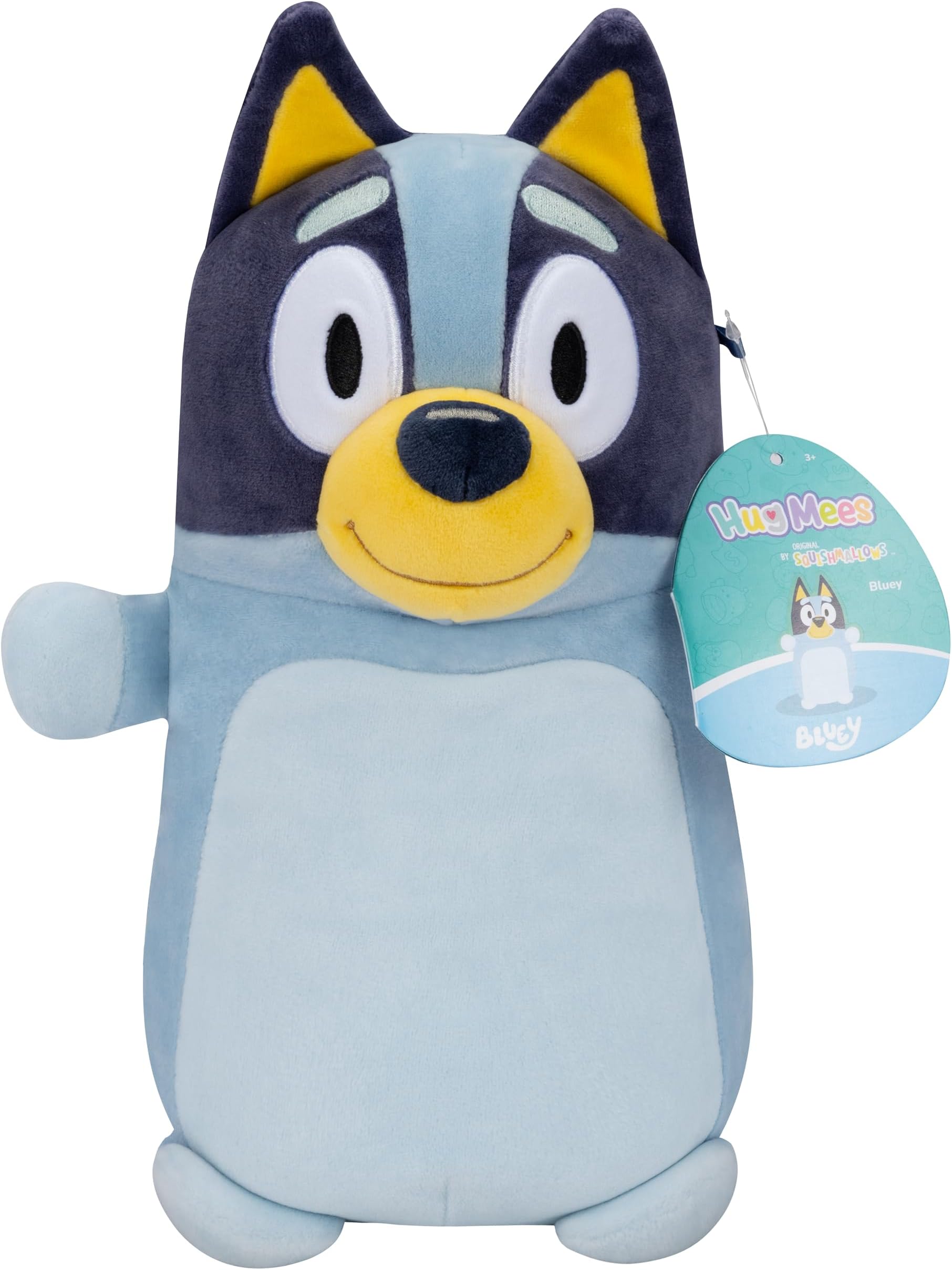 Original 10-Inch Bluey HugMees - Medium-Sized Ultrasoft Official Jazwares Plush