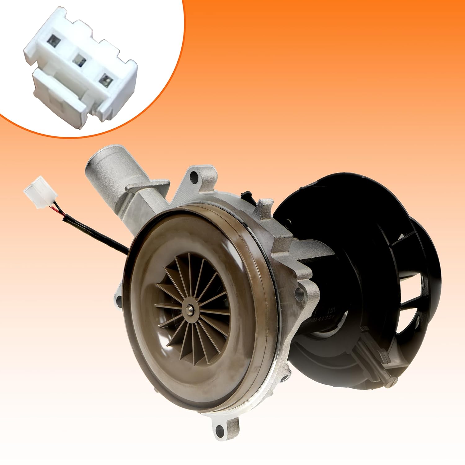 Sunster12V 24V Diesel Heater Blower Motor, Air Diesel Parking Heaters Air Blower Motor Fit for 5KW 8KW Car Heater