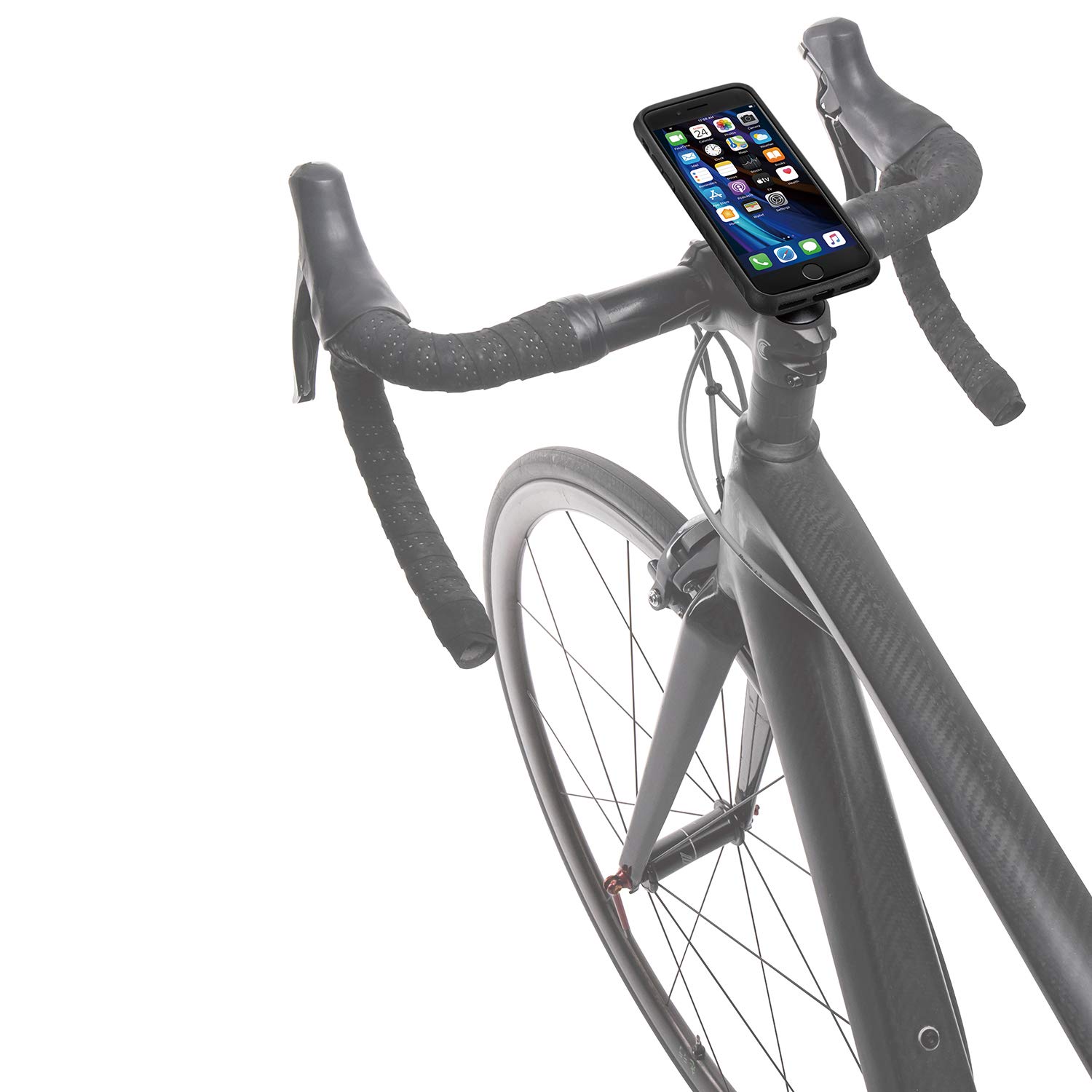 Topeak Unisex – etui na smartfon dla dorosłych: RideCase, czarne, 14,4 cm