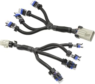Michigan Motorsports Ignition Coil Harness Set for LS2 LS3 LS7 LQ4 LQ9 5.3 6.0 6.2 7.0 Relocation Remote Brackets Fits Coils Heat Sink D585 D581 D510C D514A