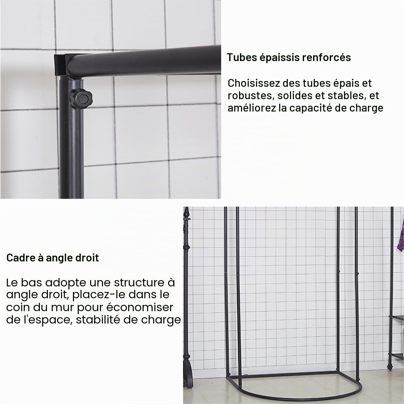 Cabine D'essayage, Magasin de Vêtements Vestiaire, Vestiaire Portable, Protection de l'intimité, Mobile Vestiaire en Demi-cercle Pour Bureau, Activités de Plein Air, Boutiques, 200 x 100 x 95 cm
