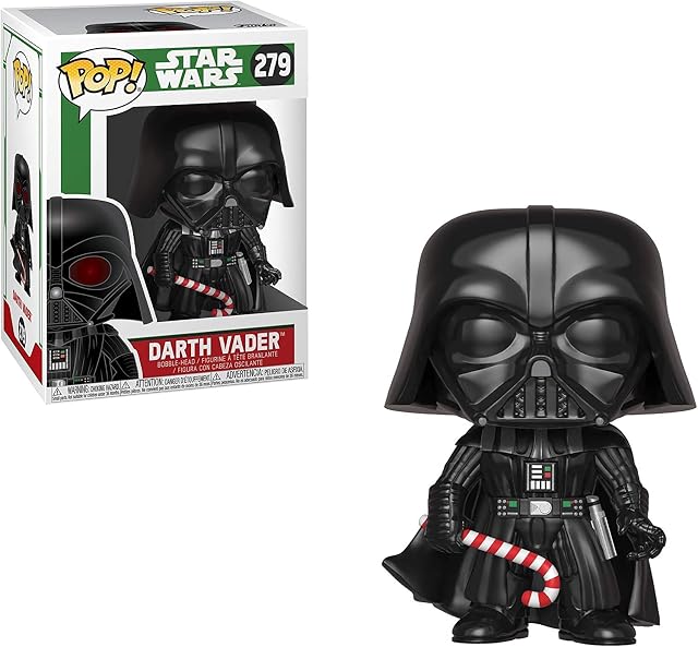 Funko 33884 POP Bobble: Star Wars: Holiday Darth Vader