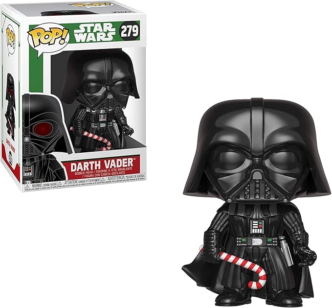 Funko Pop Star Wars Holiday Darth Vader with Candy Cane