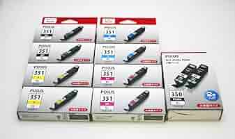 Amazon.co.jp: BCI-351XL+350XL/5MP キヤノン 5色 純正 インク