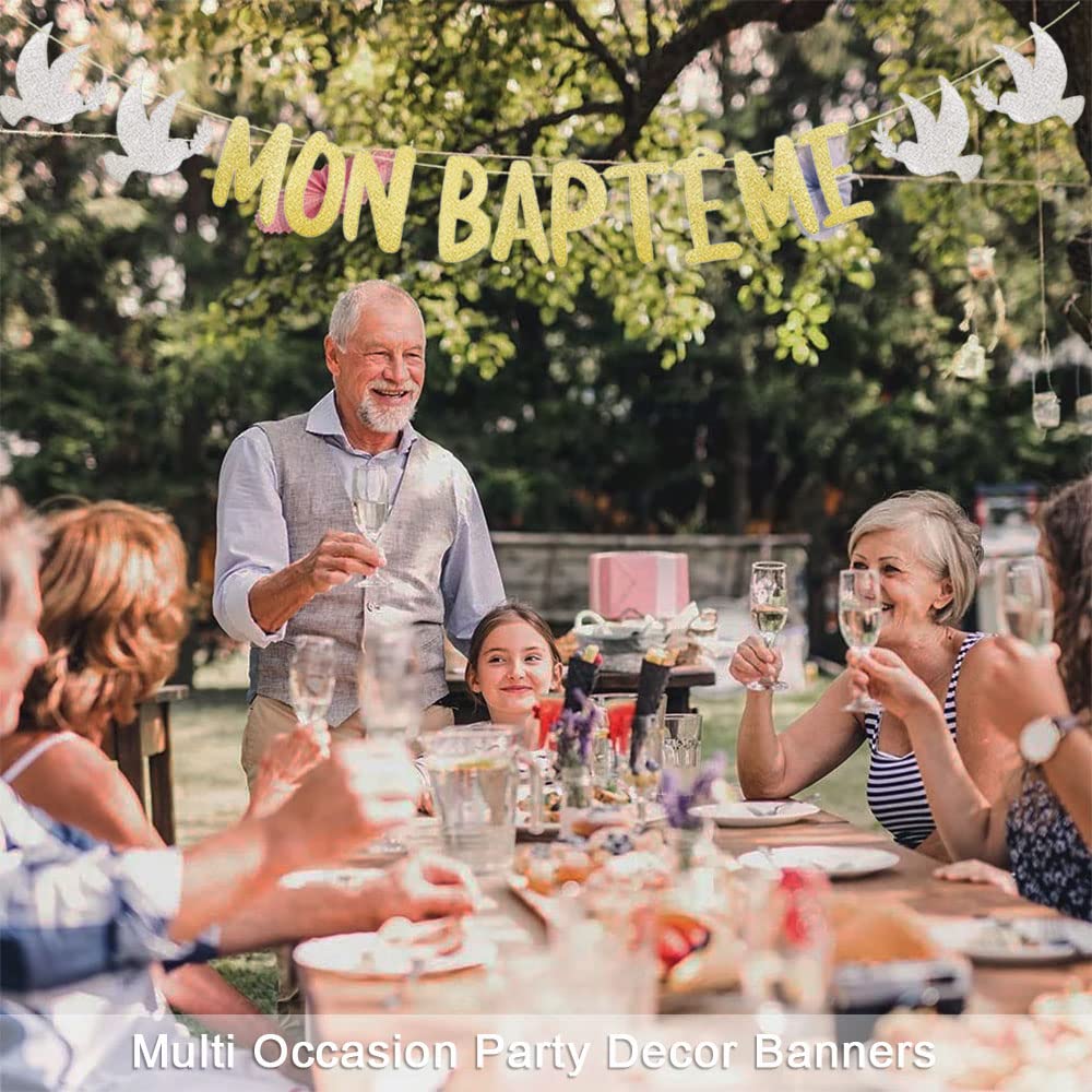 Tauf-Deko Girlande – Hängedekoration Für Taufe, Baby Shower Oder Kindergeburtstag