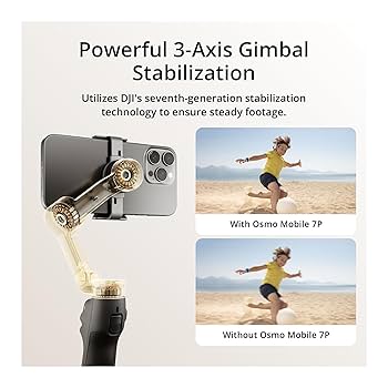Amazon.co.jp: DJI Osmo Mobile 7P ジンバル、多機能モジュール