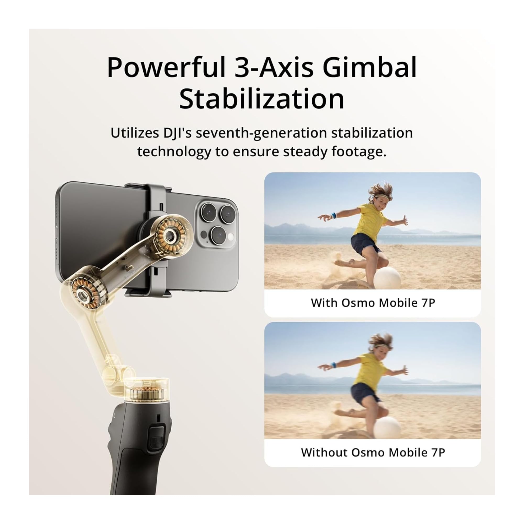 Amazon.com: DJI Osmo Mobile 7P Gimbal with Multifunctional Module