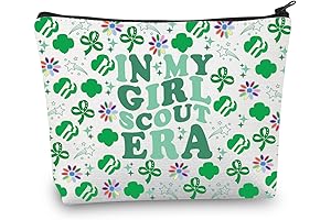Girl Scout Makeup Bag with Empowering Message