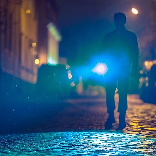 Miniatura 7 de FLATEYE F-1000 - Linterna subredonda de alto rendimiento CREE LED multiposición impermeable y a prueba de golpes, 1000 lúmenes (FL-7189)