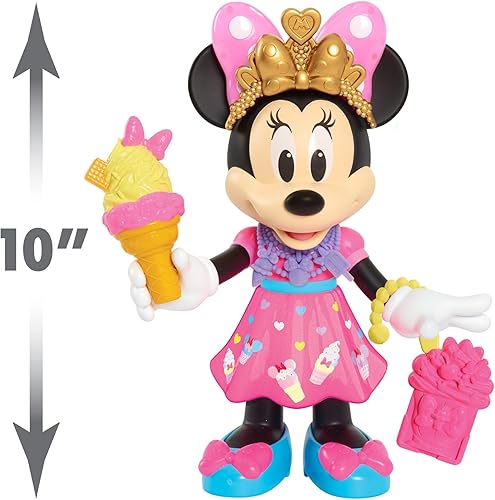 Miniatura 5 de Disney Junior Sweets & Treats - Muñeca de Minnie Mouse de 10 pulgadas