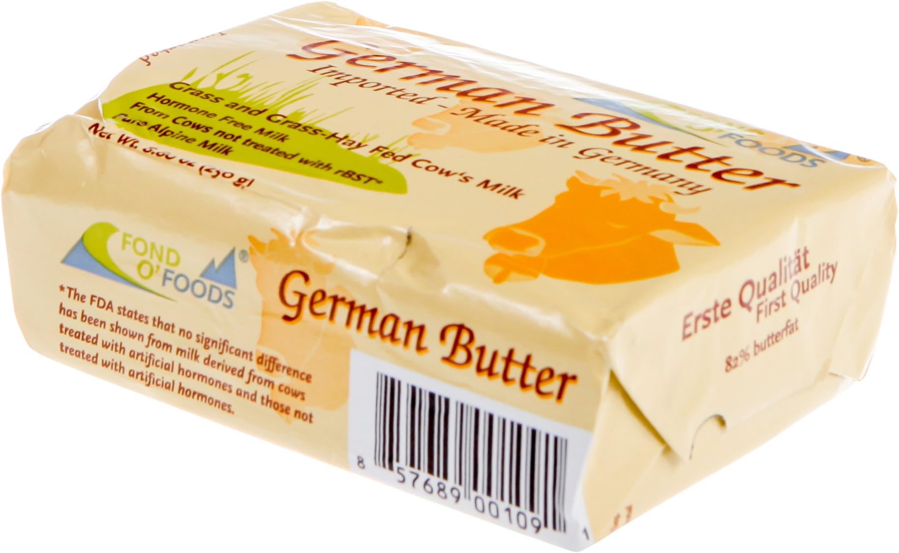 Fond O Foods German Butter, 8.8 OZ