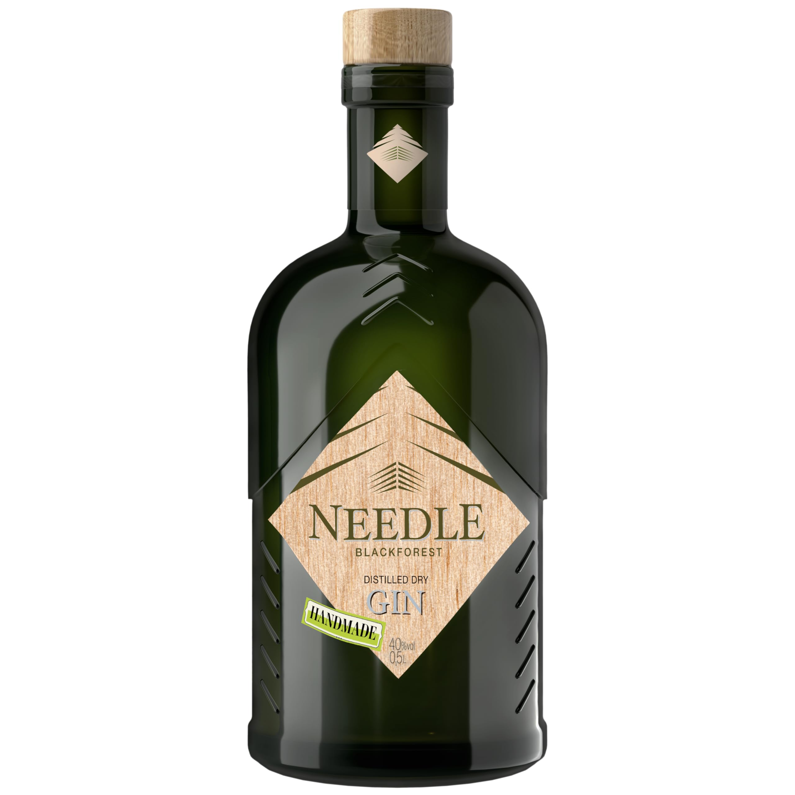 Needle Black Forest Distilled Dry Gin - der Gin aus dem Schwarzwald (alc. 40% vol) - 1 x 0,5l