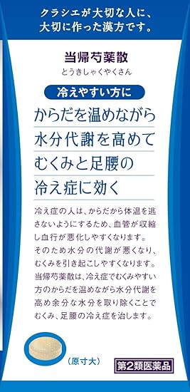 Amazon 第2類医薬品 クラシエ当帰芍薬散錠 2錠 コッコアポ ドラッグストア