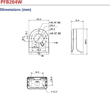 DahuaOEM PFB204W Mount Security Accessory