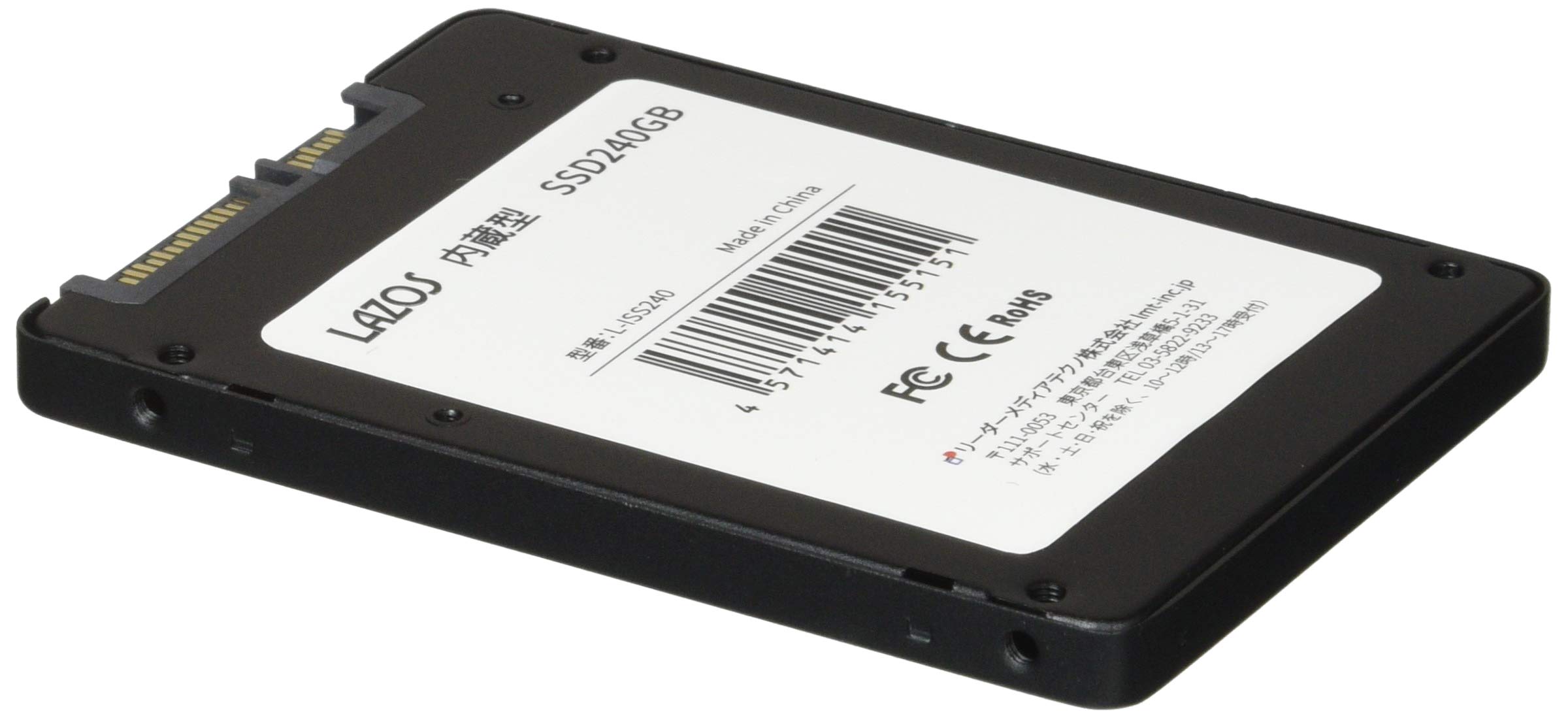 Amazon | LAZOS 内臓SSD 240GB 2.5インチ SATA3.0 | LAZOS | 内蔵SSD 通販