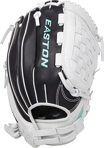Miniatura 8 de Easton  FUNDAMENTAL Guante de sóftbol de lanzamiento rápido  13 pulgadas  LHT  Patrón de Outfield  H Web  FMFP13