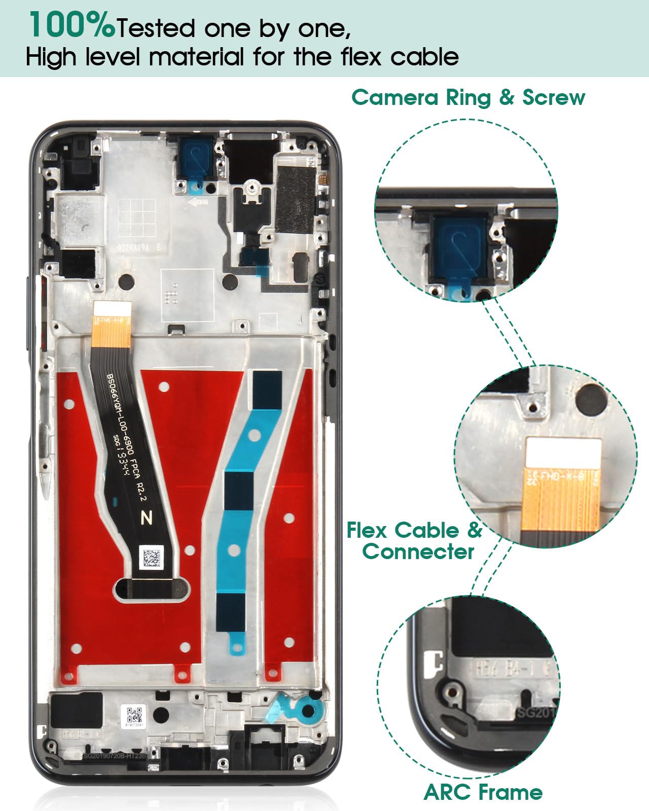 Amazon.com: for Huawei Honor 9X Screen Replacement STK-LX1 for