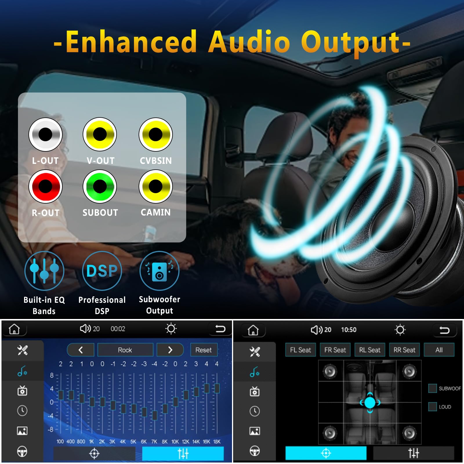 Autoradio per Renault Dacia Sandero Lodgy Logon Capter Duster con Wireless Carplay Android Auto HD Touchscreen Car Radio Stereo con Bluetooth DSP FM RDS +Canbus