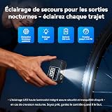 Pompe à Vélo Électrique, Pompe à Vélo Mini avec Manomètre, Pression Maximale de 120 Psi, Arrêt Automatique et Valves Presta et Schrader pour VTT, Vélos de Course, Etc (Produit Phare) - 7