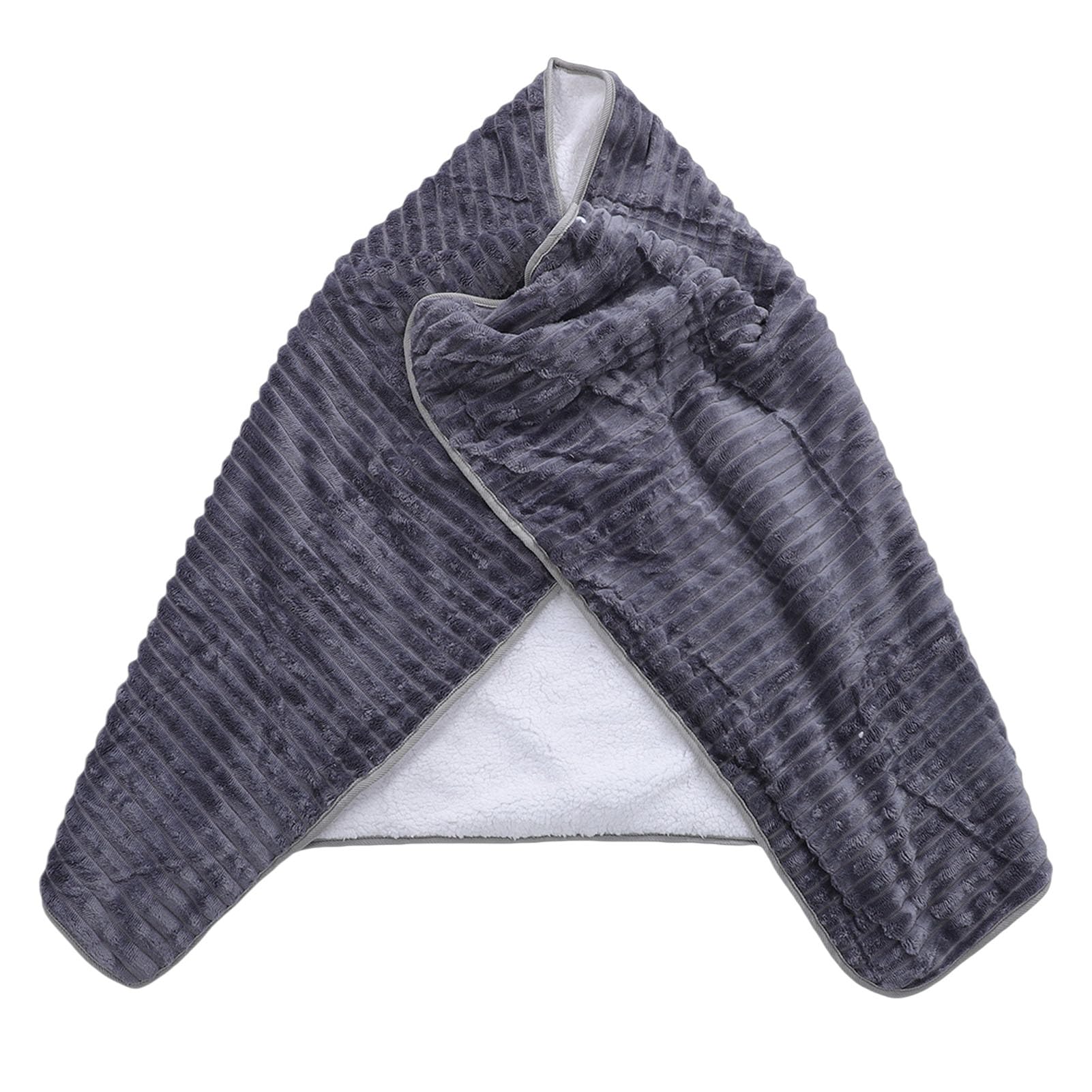 ASHATA Couverture Châle Chauffante USB, Enveloppe électrique Multifonctionnelle Confortable pour la Maison, Le Bureau, Les Animaux Domestiques, Flanelle 55,12 X 31,5 Pouces